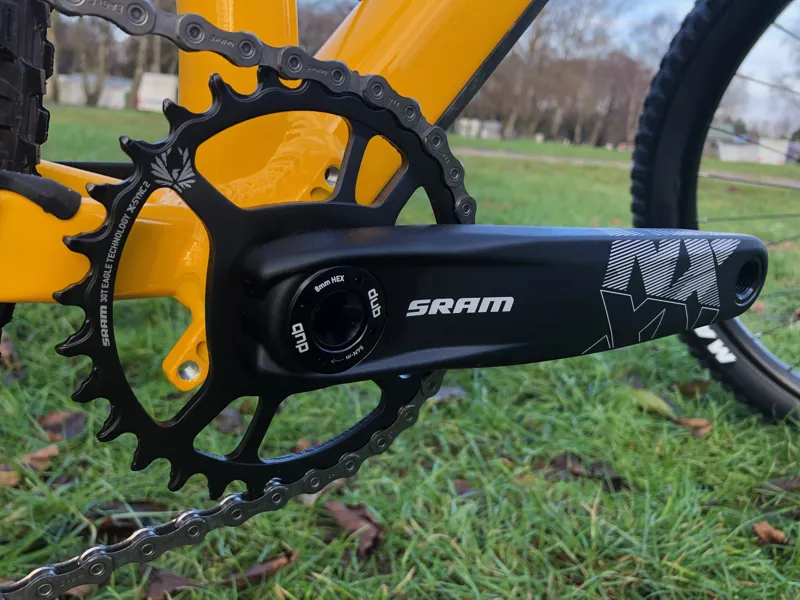 Nukeproof Scout 290 Custom Build Mountain Bike 2022 Yellow-8